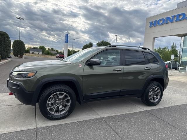 used 2021 Jeep Cherokee car, priced at $23,881