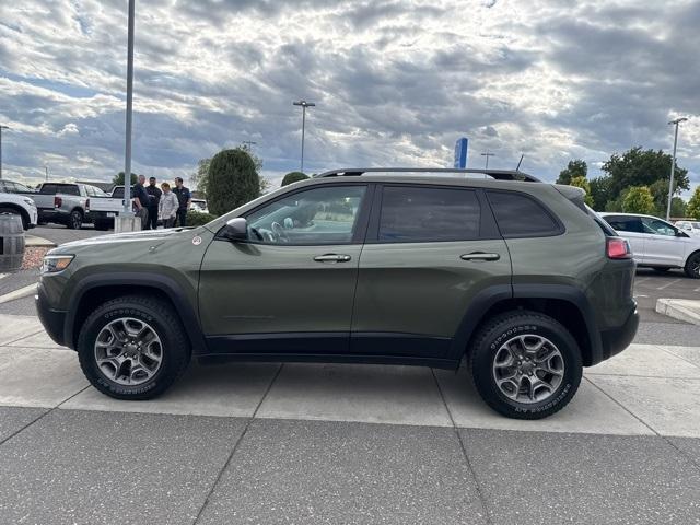 used 2021 Jeep Cherokee car, priced at $23,881