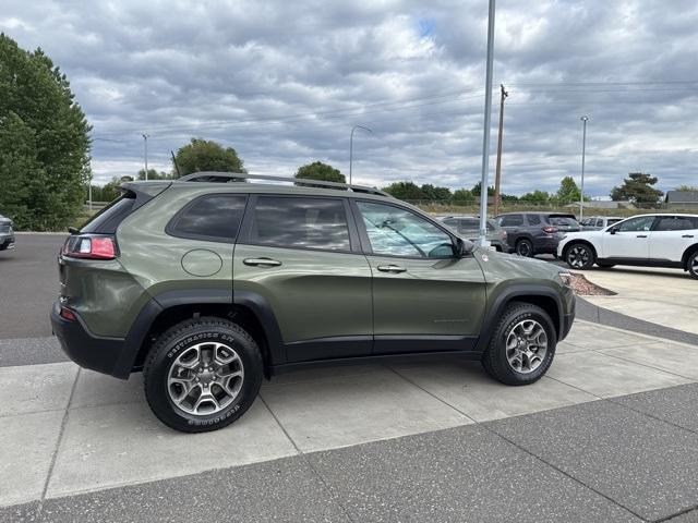 used 2021 Jeep Cherokee car, priced at $23,881
