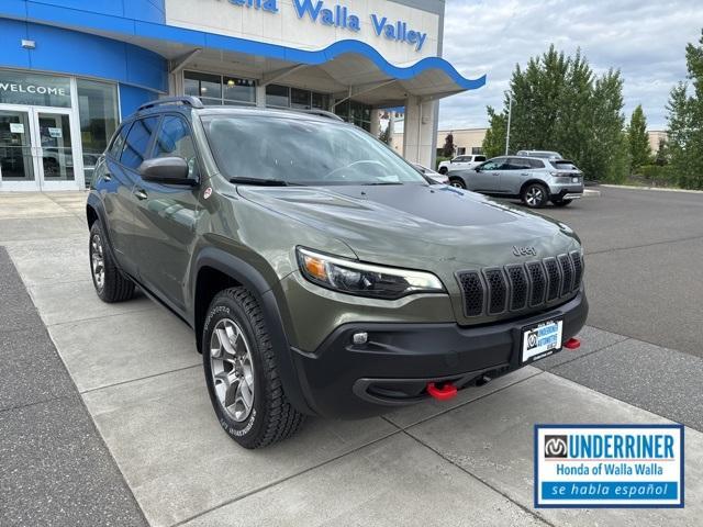 used 2021 Jeep Cherokee car, priced at $23,981