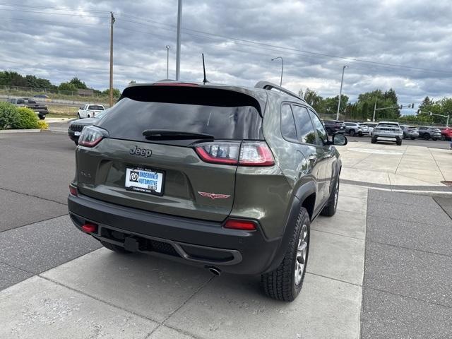 used 2021 Jeep Cherokee car, priced at $23,881