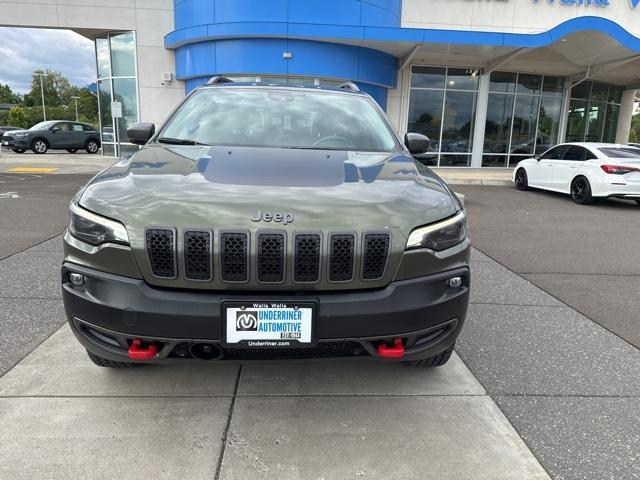 used 2021 Jeep Cherokee car, priced at $23,881