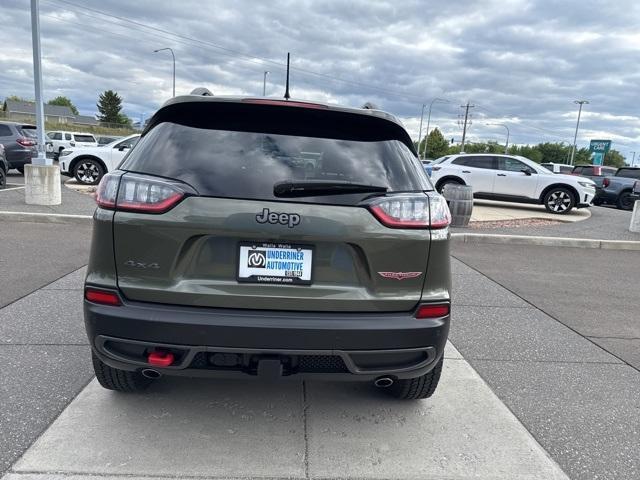 used 2021 Jeep Cherokee car, priced at $23,881