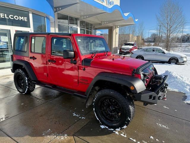 used 2017 Jeep Wrangler Unlimited car, priced at $22,999