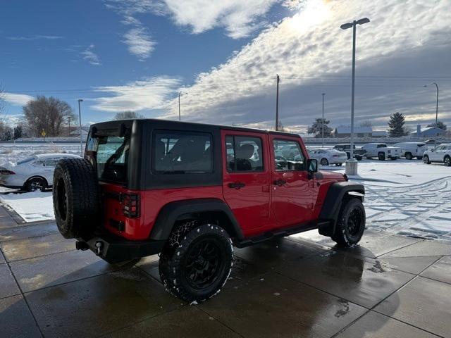 used 2017 Jeep Wrangler Unlimited car, priced at $22,999