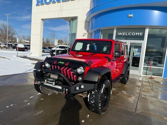 used 2017 Jeep Wrangler Unlimited car, priced at $22,999