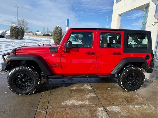 used 2017 Jeep Wrangler Unlimited car, priced at $22,999