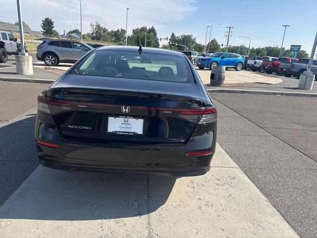 used 2025 Honda Accord car, priced at $29,999