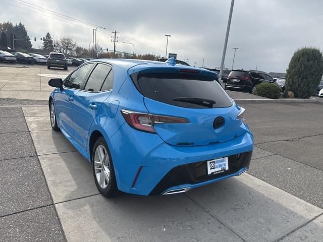 used 2022 Toyota Corolla Hatchback car, priced at $22,407