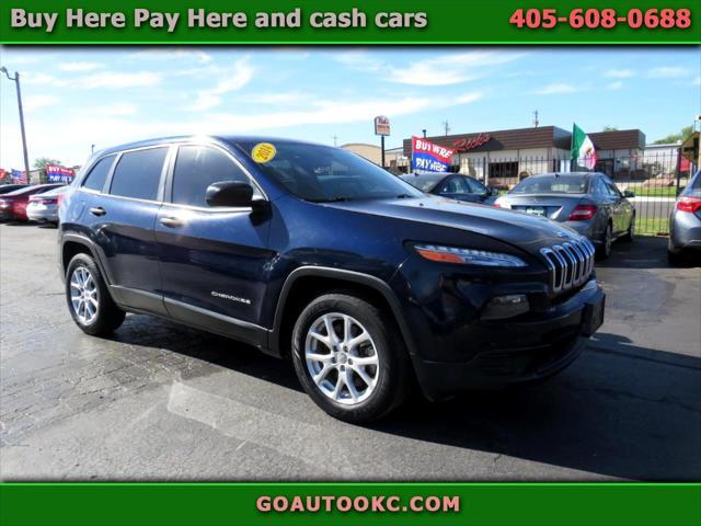 used 2014 Jeep Cherokee car, priced at $8,495