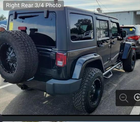 used 2016 Jeep Wrangler Unlimited car, priced at $16,990