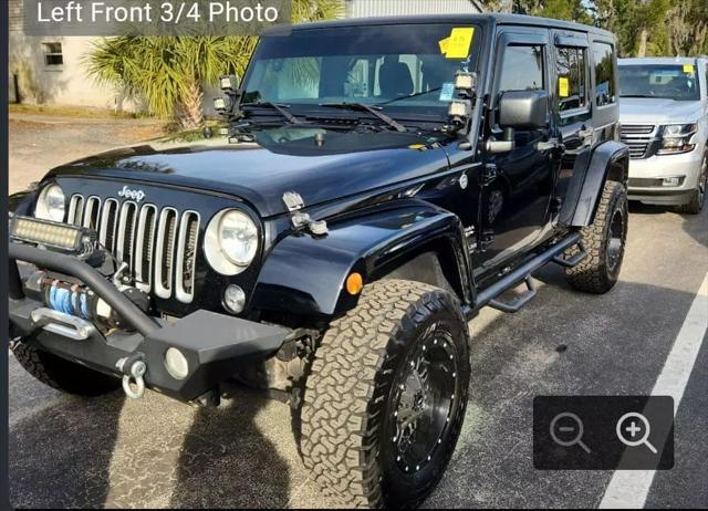 used 2016 Jeep Wrangler Unlimited car, priced at $16,990