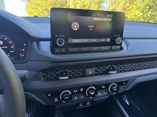 new 2025 Honda Accord car, priced at $32,210