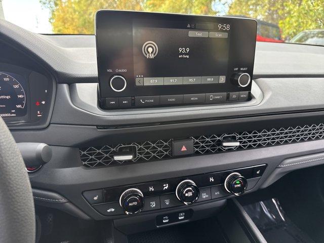 new 2025 Honda Accord car, priced at $32,210