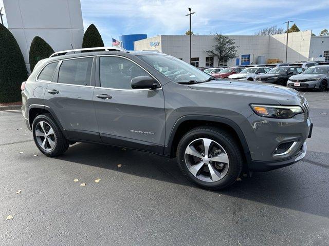 used 2021 Jeep Cherokee car, priced at $24,782