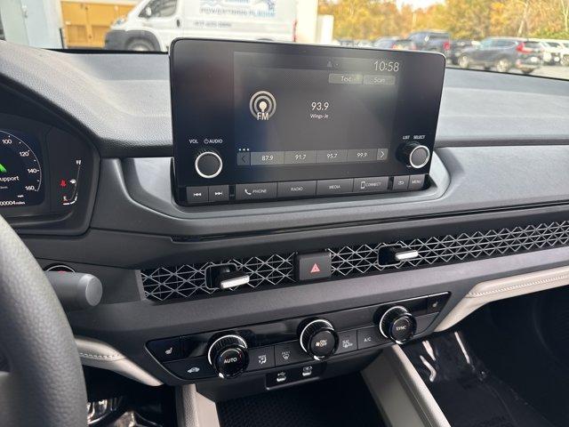 new 2025 Honda Accord car, priced at $32,210