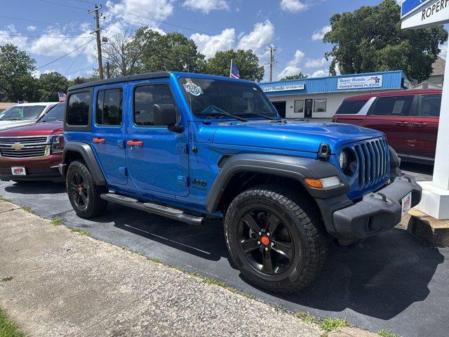 used 2022 Jeep Wrangler Unlimited car, priced at $30,480
