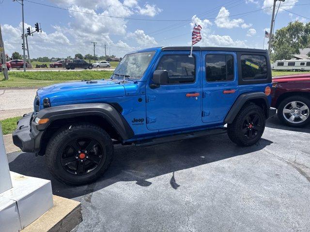 used 2022 Jeep Wrangler Unlimited car, priced at $30,480