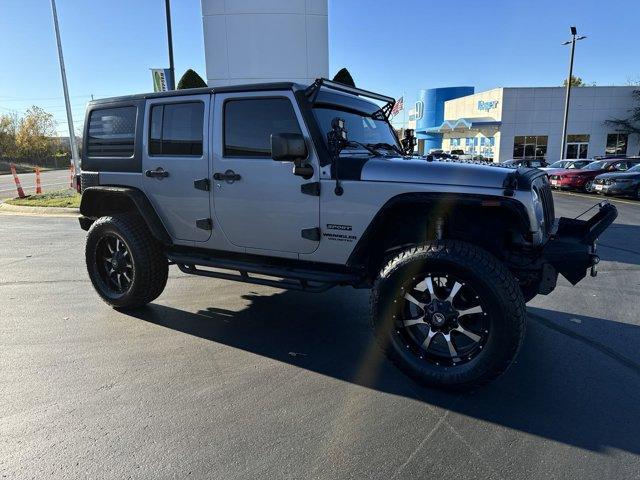 used 2015 Jeep Wrangler Unlimited car, priced at $18,783