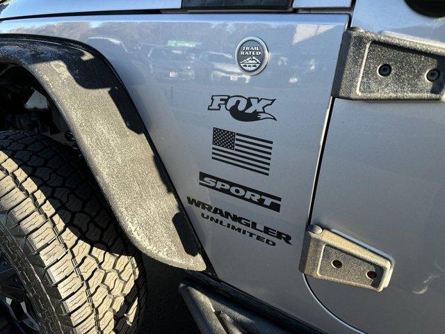 used 2015 Jeep Wrangler Unlimited car, priced at $18,783