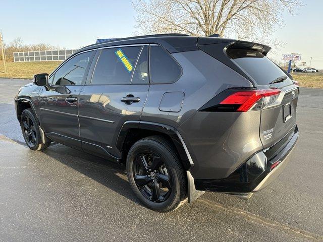 used 2021 Toyota RAV4 Hybrid car, priced at $25,180