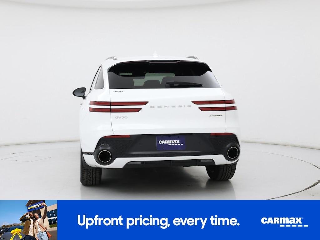 used 2023 Genesis GV70 car, priced at $36,998