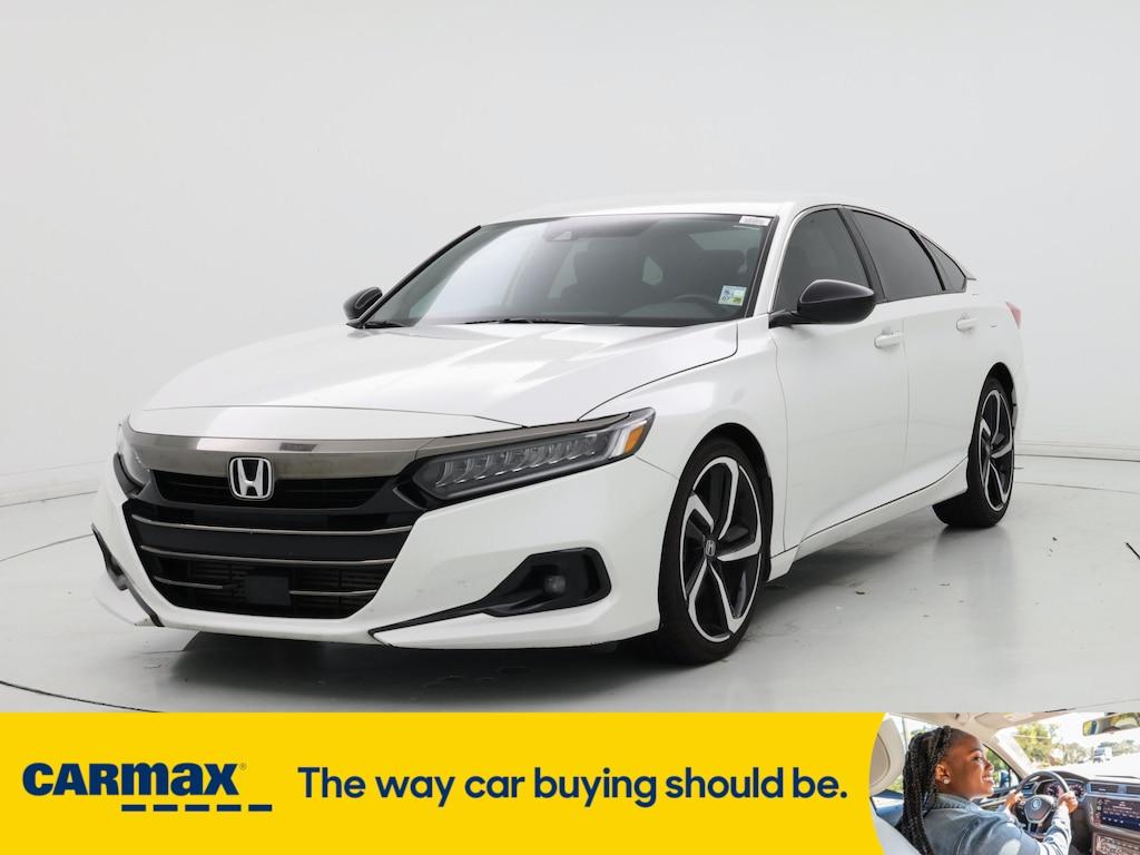 used 2021 Honda Accord car, priced at $20,998
