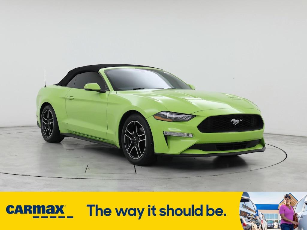 used 2020 Ford Mustang car, priced at $21,998