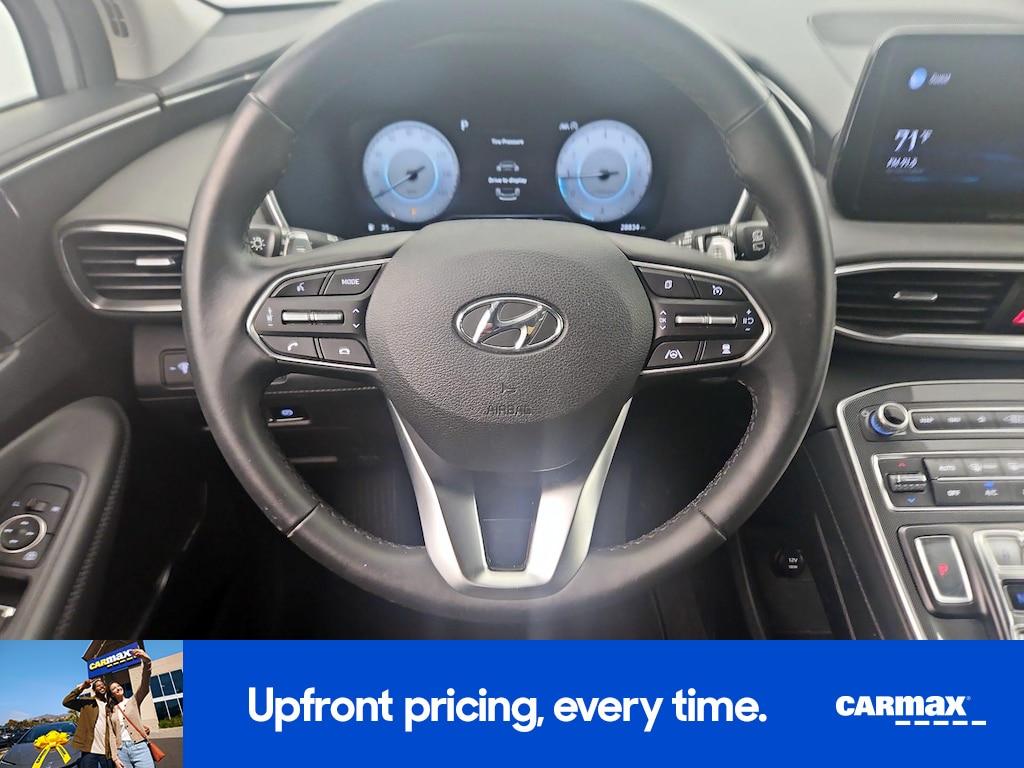 used 2021 Hyundai Santa Fe car, priced at $23,998