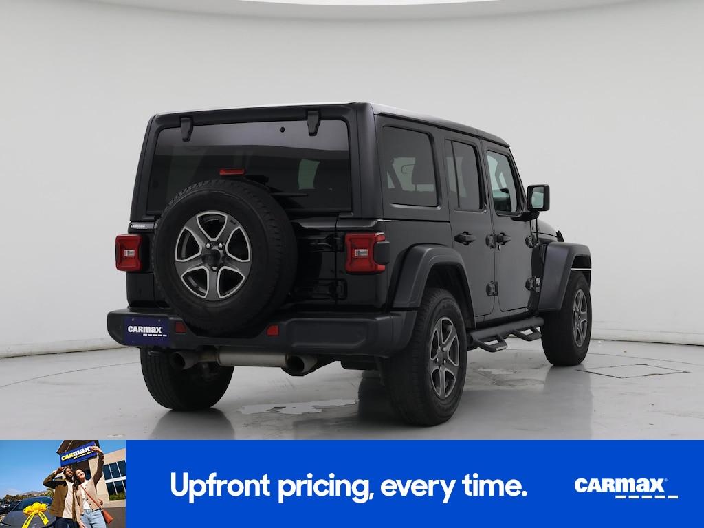used 2018 Jeep Wrangler car, priced at $23,998