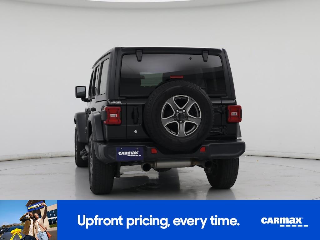 used 2018 Jeep Wrangler car, priced at $23,998