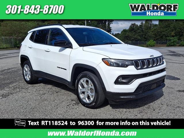 used 2024 Jeep Compass car, priced at $22,998