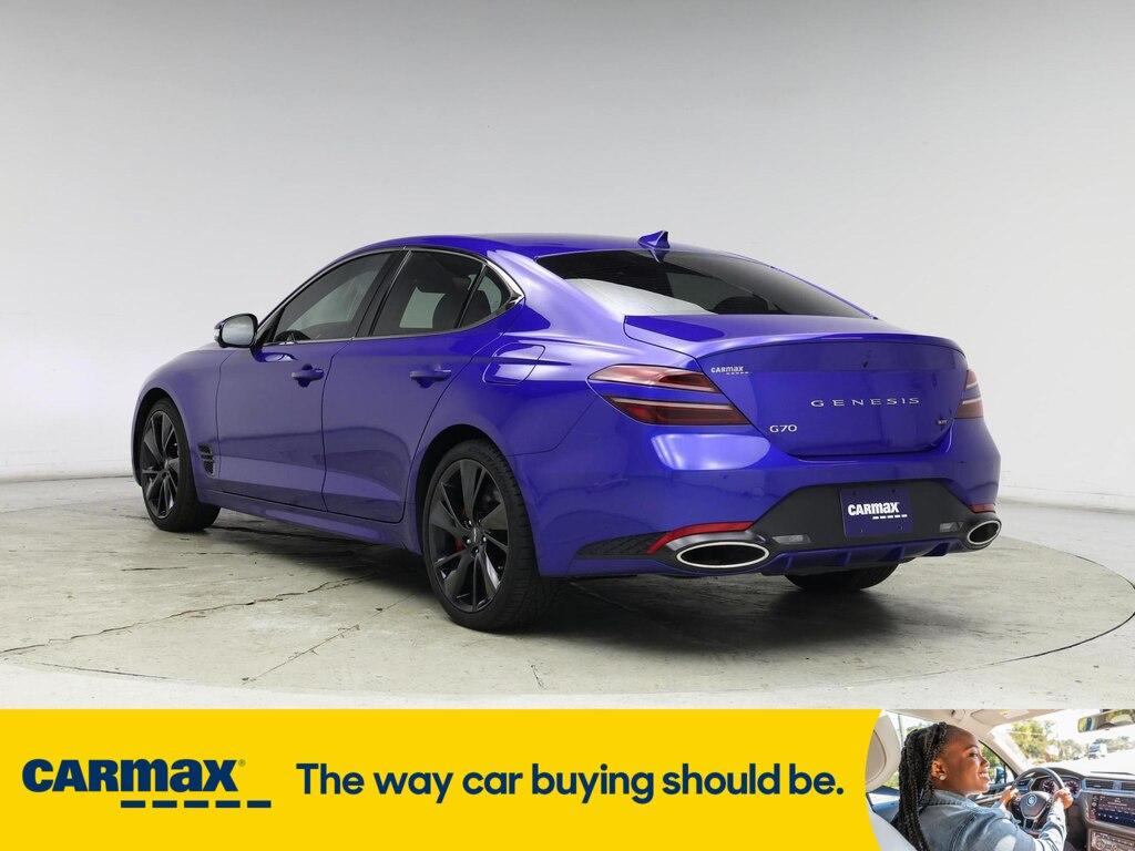 used 2022 Genesis G70 car, priced at $34,998