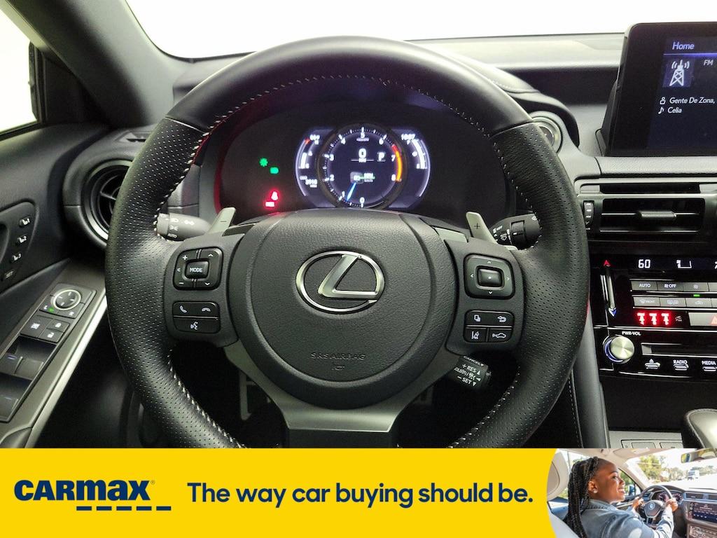 used 2024 Lexus IS 350 car, priced at $46,998