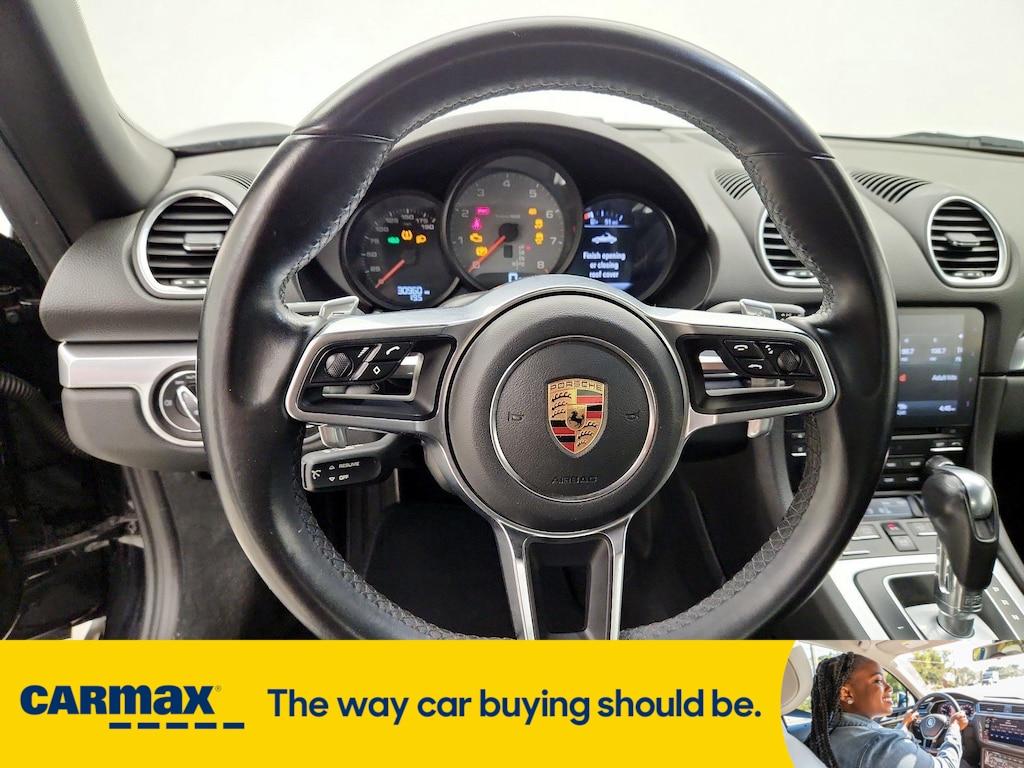used 2017 Porsche 718 Boxster car, priced at $52,998
