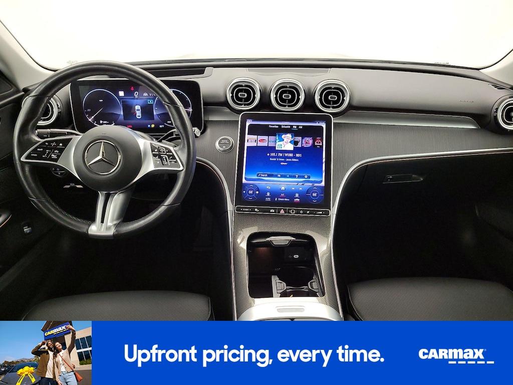 used 2022 Mercedes-Benz C-Class car, priced at $33,998