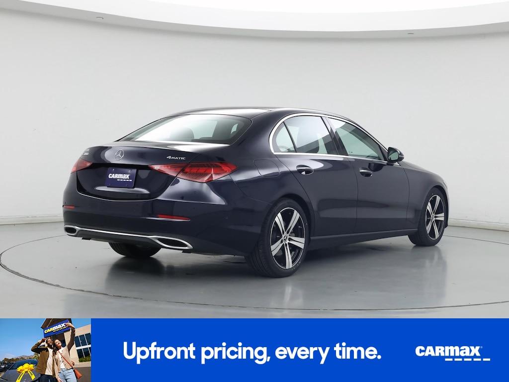 used 2022 Mercedes-Benz C-Class car, priced at $33,998