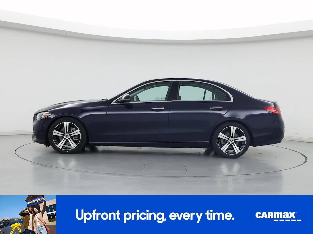 used 2022 Mercedes-Benz C-Class car, priced at $33,998