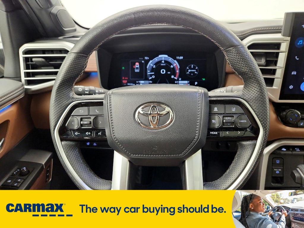 used 2022 Toyota Tundra car, priced at $46,998