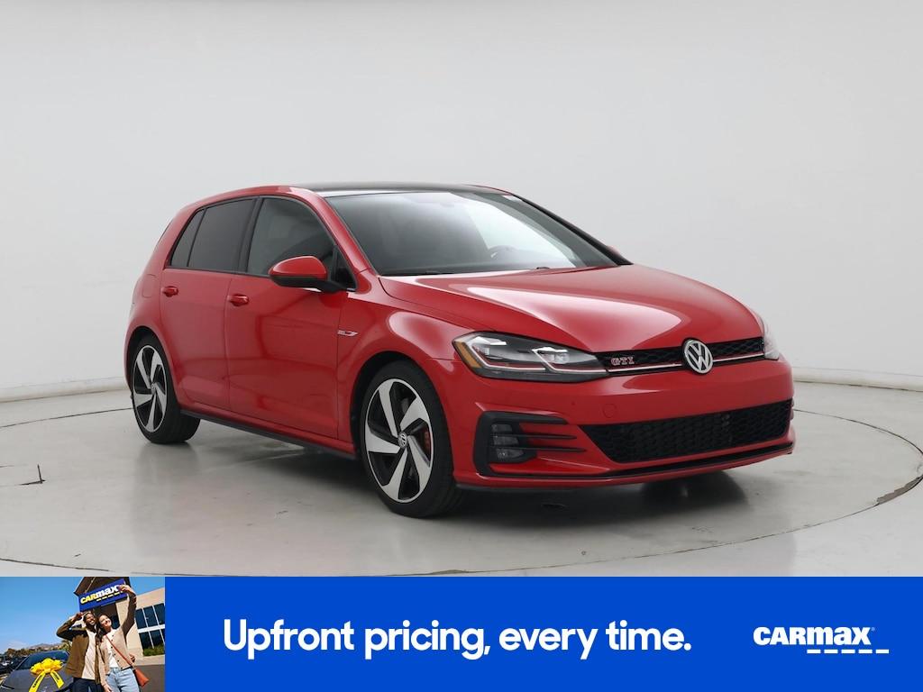 used 2020 Volkswagen Golf GTI car, priced at $25,998