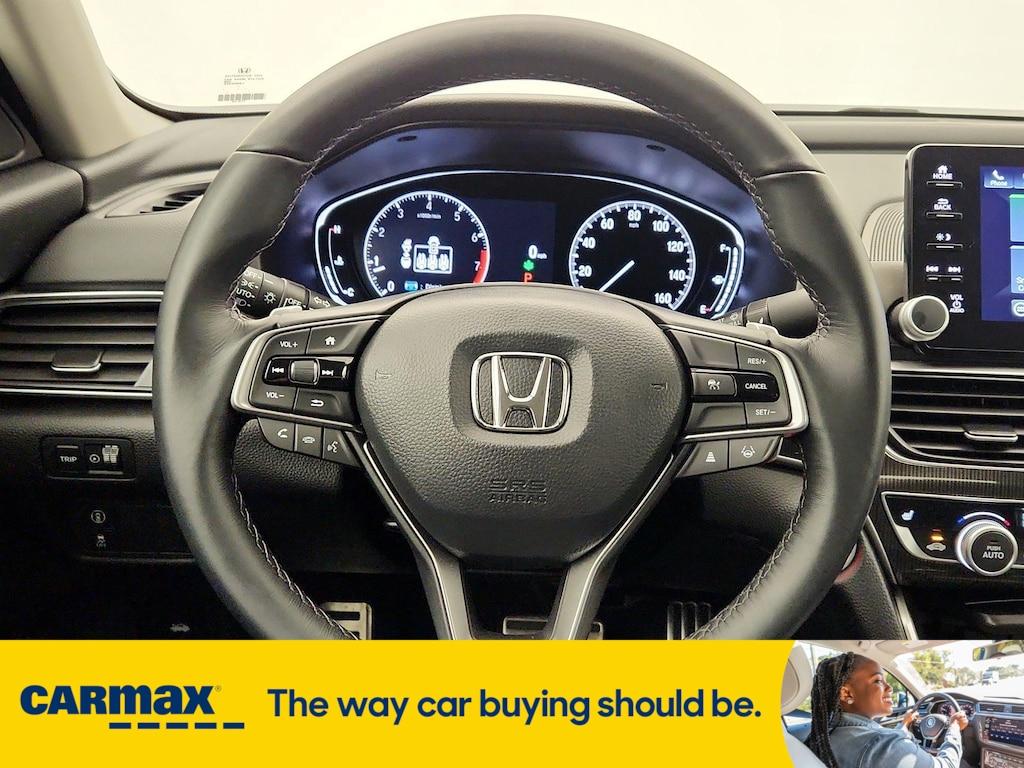 used 2022 Honda Accord car, priced at $28,998
