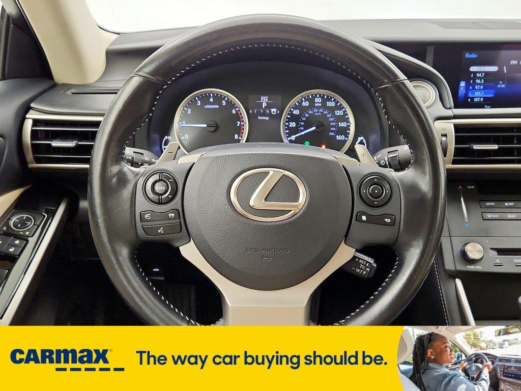 used 2016 Lexus IS 200t car, priced at $19,998