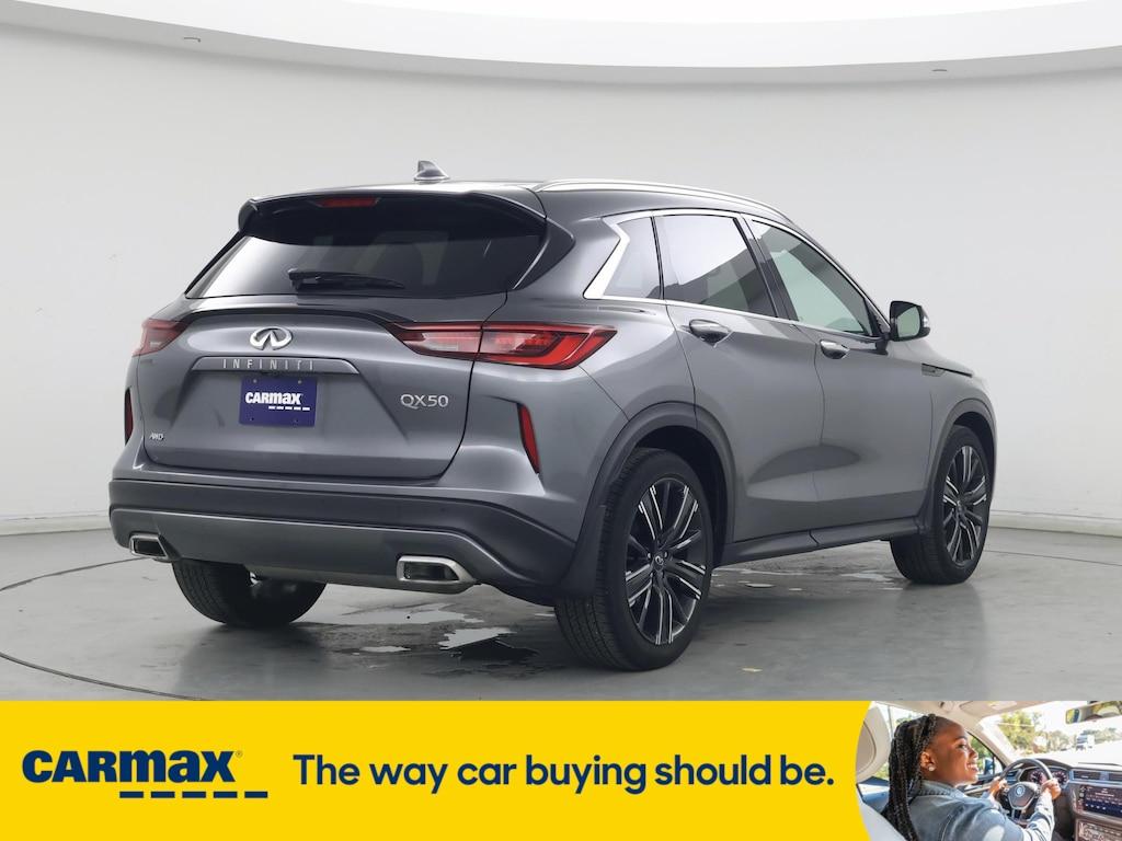 used 2022 INFINITI QX50 car, priced at $32,998