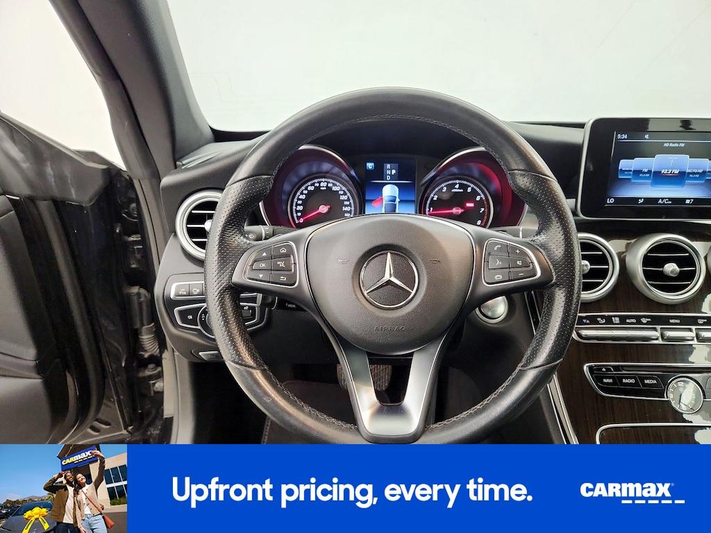 used 2018 Mercedes-Benz C-Class car, priced at $24,998