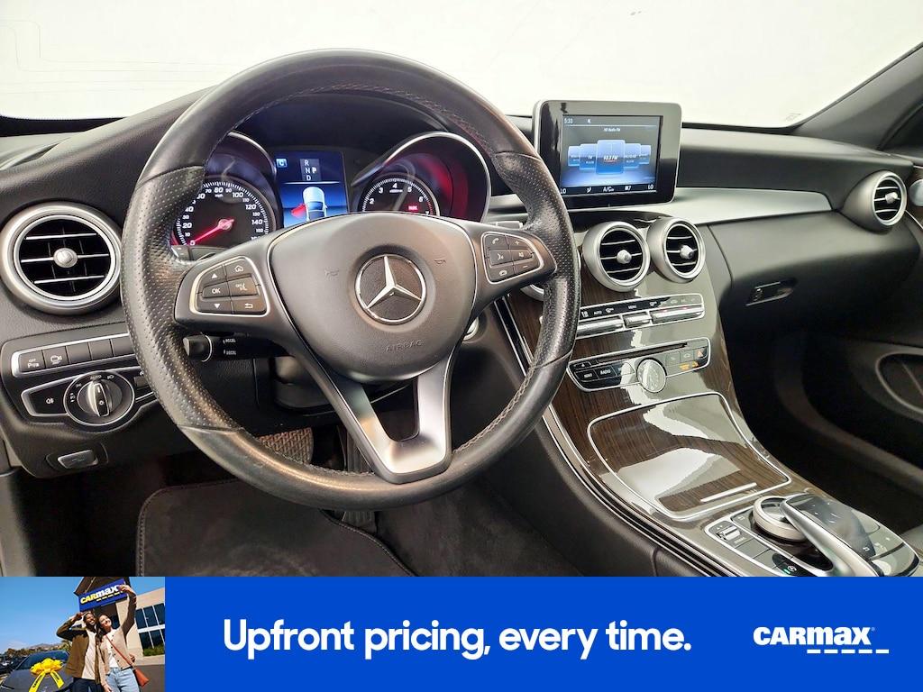 used 2018 Mercedes-Benz C-Class car, priced at $24,998