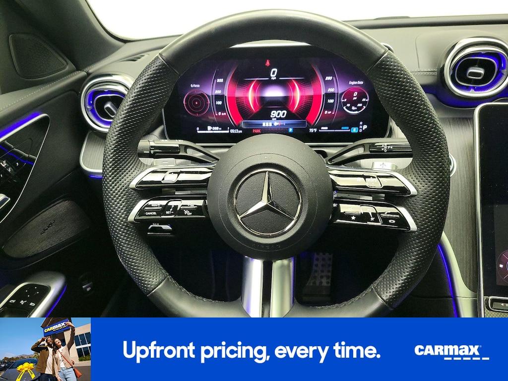 used 2023 Mercedes-Benz C-Class car, priced at $36,998