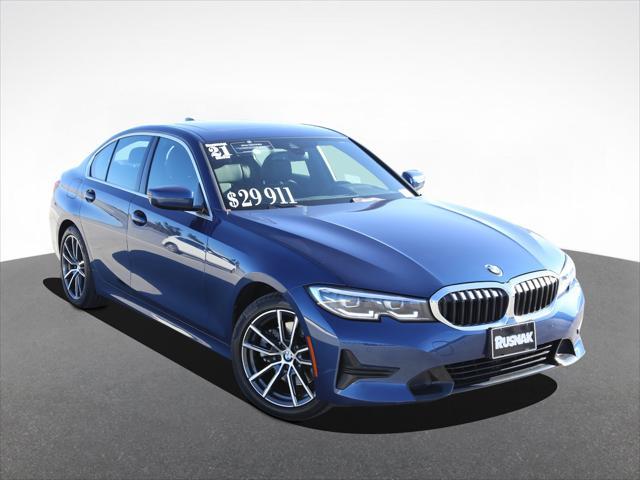 used 2021 BMW 330 car, priced at $29,411