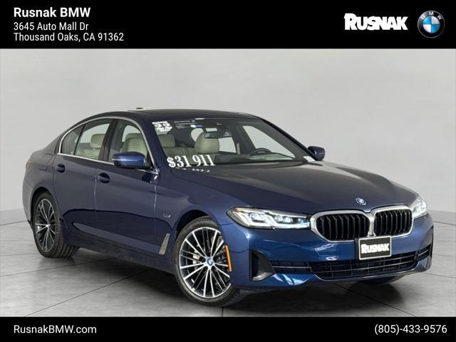 used 2022 BMW 530e car, priced at $30,411