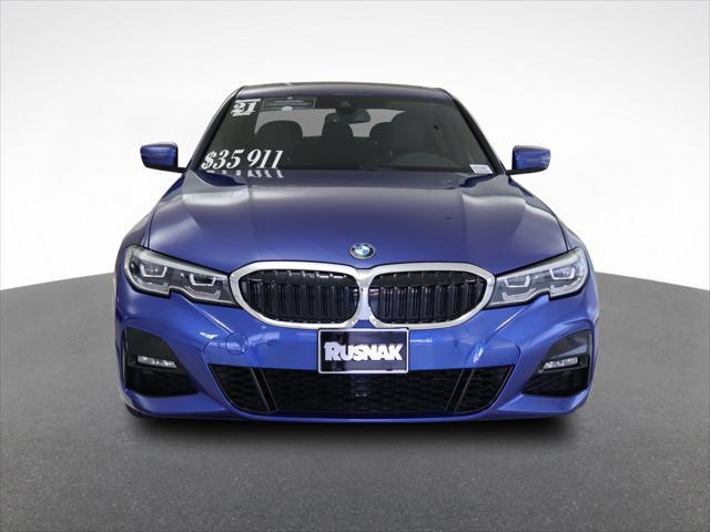 used 2021 BMW 330 car, priced at $35,411