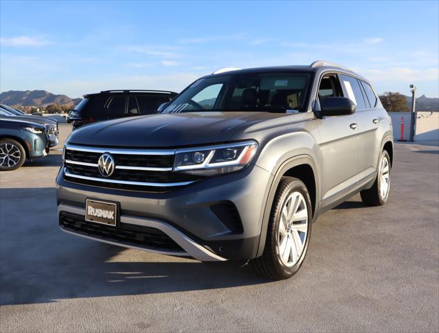 used 2021 Volkswagen Atlas car, priced at $29,411